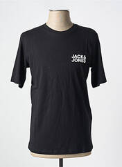 T-shirt noir JACK & JONES pour homme seconde vue