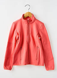 Polaire col col montant orange ONLY PLAY fille