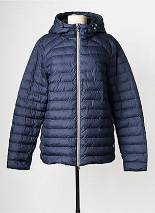 Blouson col col montant bleu GEOX femme