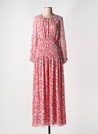 Robe courte col rond multicolore PEPE JEANS femme