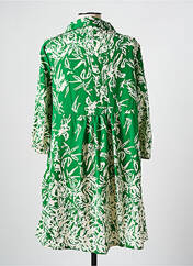 Robe courte vert AN' GE pour femme seconde vue