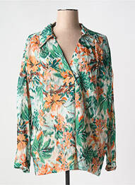 Blouse col v multicolore LA PETITE FRANCAISE femme