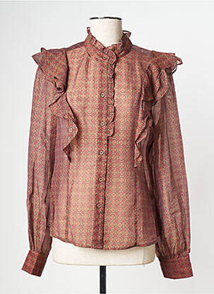 Chemisier marron THE KORNER femme