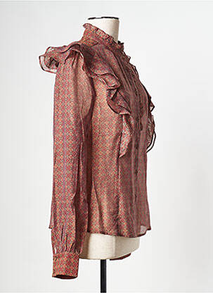 Chemisier marron THE KORNER femme