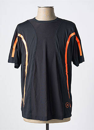 T-shirt col rond noir ADIDAS X STELLA MC CARTNEY femme