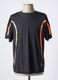 T-shirt col rond noir ADIDAS X STELLA MC CARTNEY femme