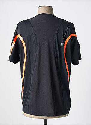T-shirt col rond noir ADIDAS X STELLA MC CARTNEY femme