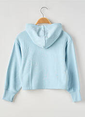 Sweat-shirt à capuche bleu NIKE pour fille seconde vue