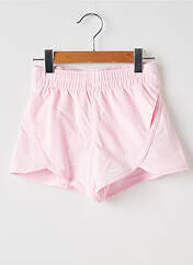 Short rose NIKE pour fille seconde vue