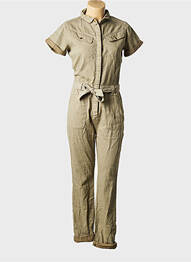 Combi-pantalon vert TAPE À L'OEIL fille