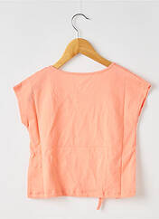 T-shirt orange ROXY pour fille seconde vue