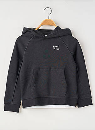 Sweat-shirt à capuche noir NIKE enfant