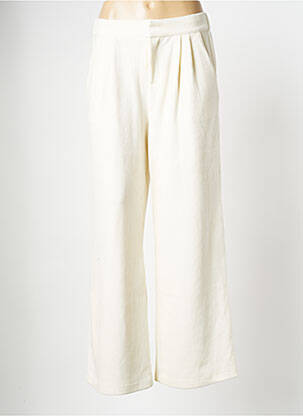 Pantalon large blanc THE KORNER femme