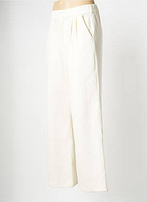 Pantalon large blanc THE KORNER femme