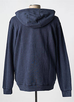 Sweat-shirt à capuche col rond bleu ELLESSE homme