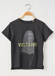 T-shirt gris ZADIG & VOLTAIRE pour garçon seconde vue