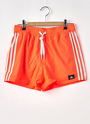 Short de bain rouge ADIDAS homme