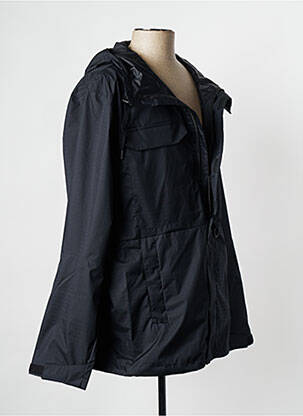 Imperméable col col montant noir COLUMBIA homme