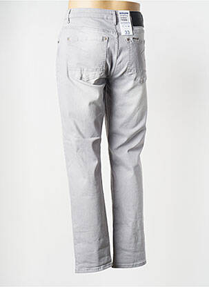 Jeans coupe slim gris SIXTH JUNE homme