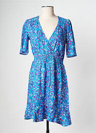Robe courte bleu AN' GE femme