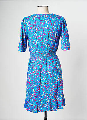 Robe courte bleu AN' GE femme