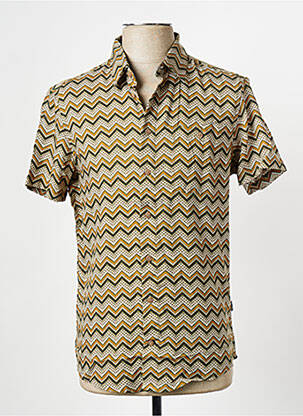 Chemise manches courtes vert BLEND homme