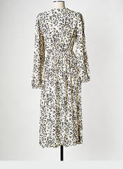 Robe mi-longue beige SELECTED pour femme seconde vue