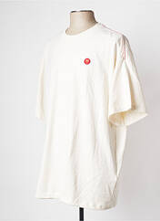 T-shirt blanc KNOWLEDGE COTTON APPAREL pour homme seconde vue