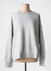 Sweat-shirt gris NIKE pour femme seconde vue