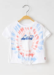 T-shirt blanc LEVIS pour fille seconde vue