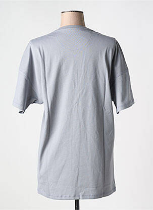 T-shirt col rond gris NEW BALANCE femme