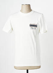 T-shirt blanc JACK & JONES pour homme seconde vue