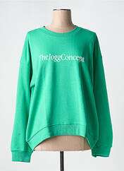 Sweat-shirt vert THE JOGG CONCEPT pour femme seconde vue