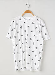 T-shirt blanc ADIDAS pour garçon seconde vue