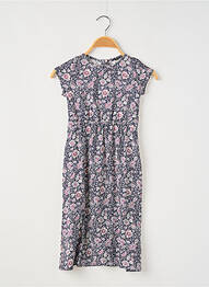 Robe longue col rond bleu IKKS JUNIOR fille