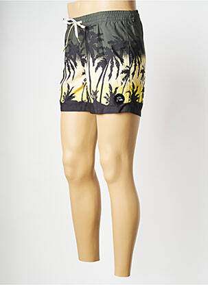 Short de bain vert QUIKSILVER homme