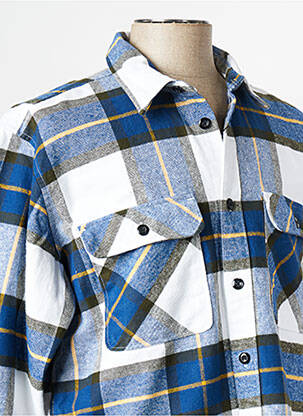 Chemise manches longues bleu SELECTED homme