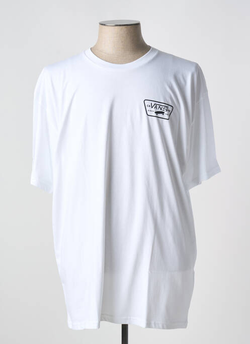 T-shirt blanc VANS pour homme