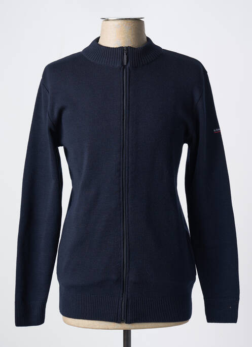 Gilet manches longues bleu ARMOR LUX pour homme