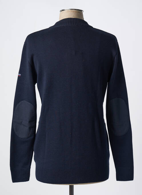 Gilet manches longues bleu ARMOR LUX pour homme