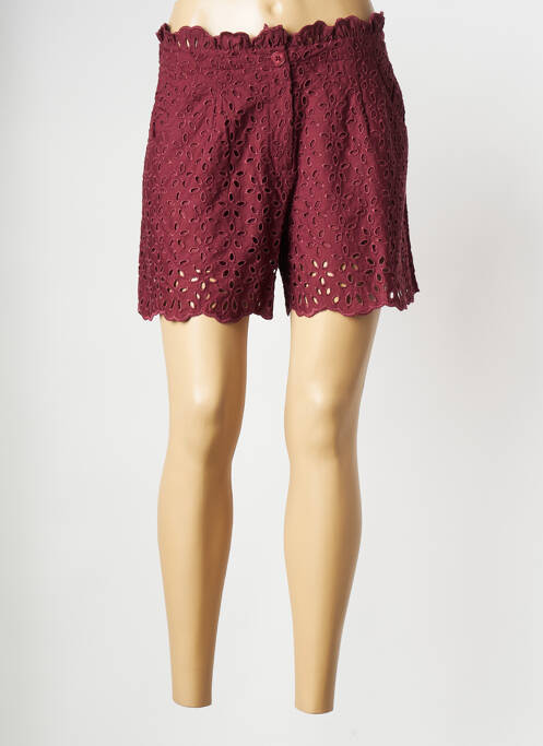 Short rouge ESSENTIEL ANTWERP pour femme
