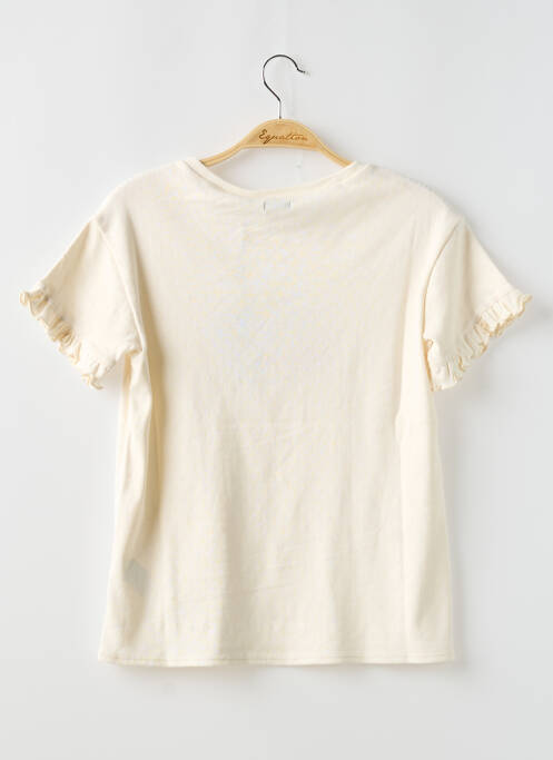 T-shirt blanc IKKS JUNIOR fille