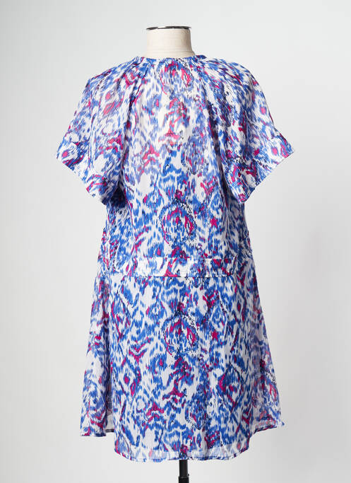 Robe courte bleu SEE U SOON pour femme