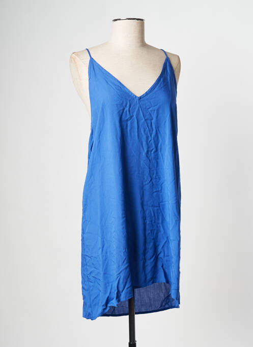 Robe courte bleu SEE U SOON pour femme