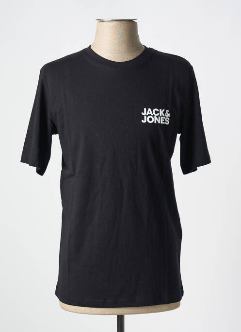 T-shirt noir JACK & JONES pour homme