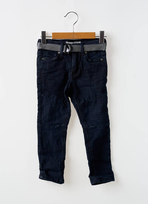 Jeans coupe slim noir TAPE À L'OEIL pour garçon