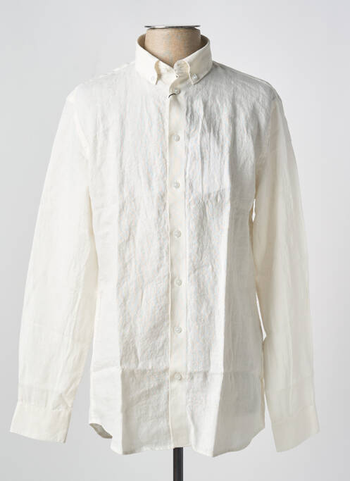 Chemise manches longues blanc SELECTED pour homme