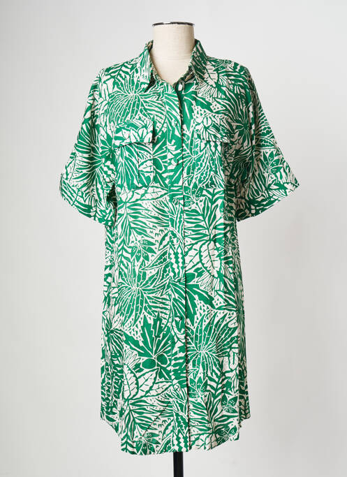 Robe mi-longue vert SUNCOO pour femme