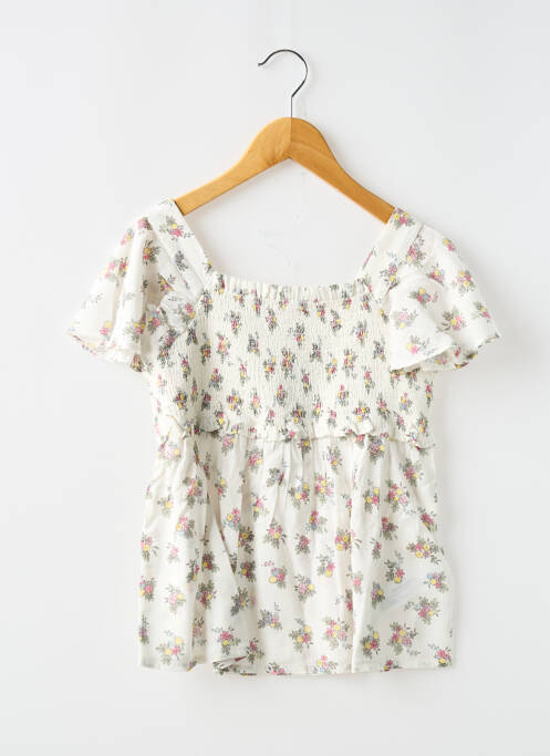 Top blanc TAPE À L'OEIL pour fille