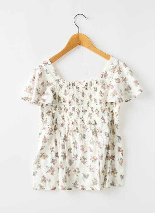 Top blanc TAPE À L'OEIL fille